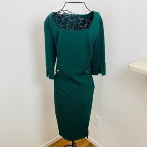 GLAMOUR 3/4 sleeve dress formal casual work dress